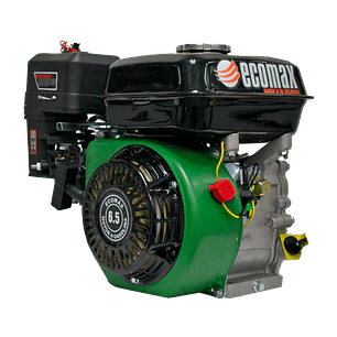 Motor a Gasolina Economax ME200 L 6.5HP 1800RPM Reductor Alerta Aceite Eje 20mm