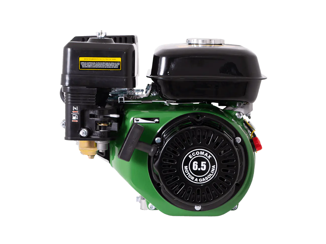 Motor a Gasolina Economax ME200K PQ 6.5HP 3600RPM Eje Cuña-Rosca 3/4” - Foto 1 | aztools.co