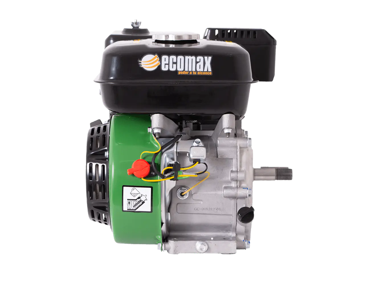 Motor a Gasolina Economax ME200K PQ 6.5HP 3600RPM Eje Cuña-Rosca 3/4” - Foto 2 | aztools.co