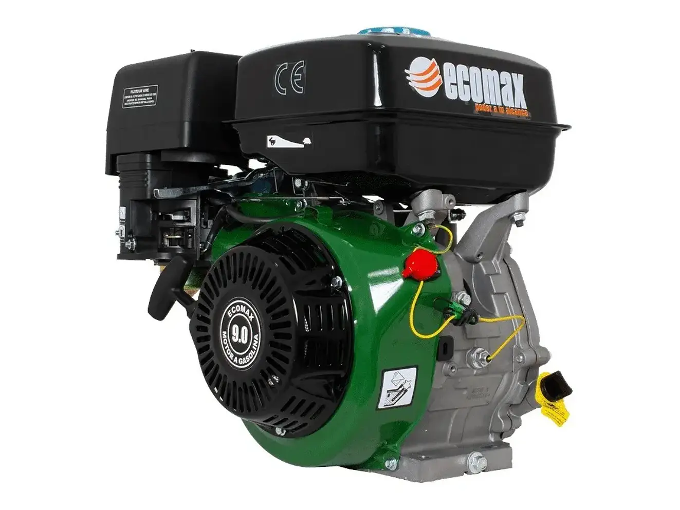 Motor a Gasolina Economax ME270K PQ 9HP 3600RPM Eje Cuña-Rosca 1” - Foto 3 | aztools.co