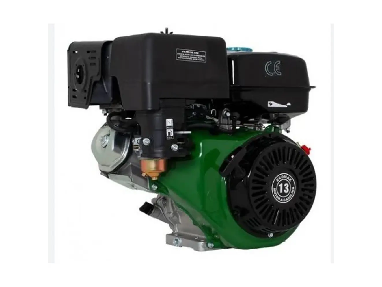 Motor a Gasolina Economax ME390K PQ 13HP 3600RPM Eje Cuña-Rosca 1” - Foto 2 | aztools.co