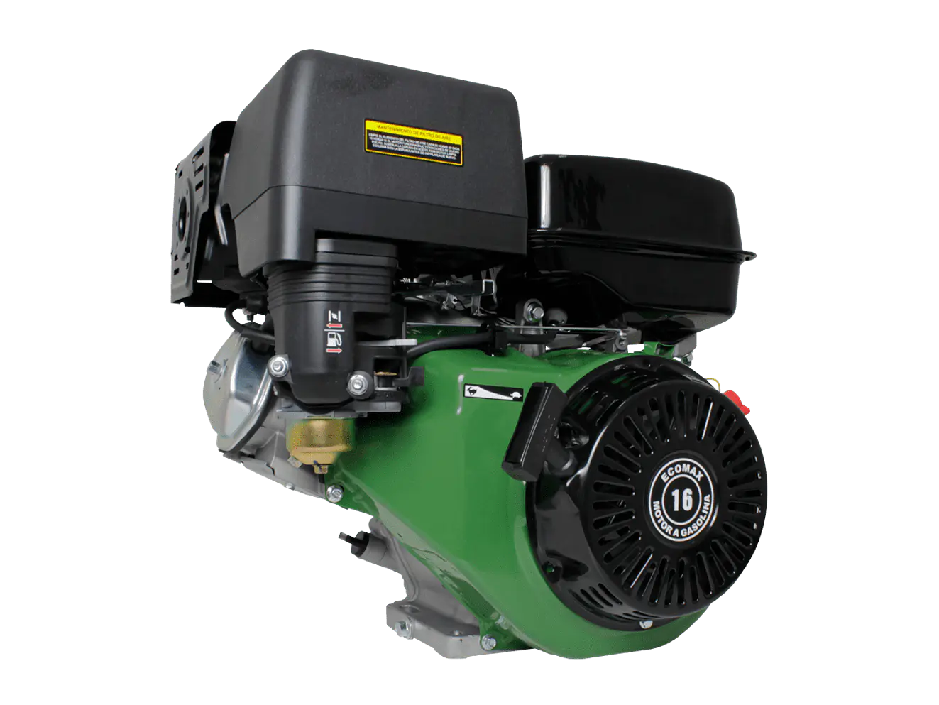 Motor a Gasolina Economax ME460K PQ 16HP 3600RPM Eje Cuña-Rosca 1” - Foto 1 | aztools.co