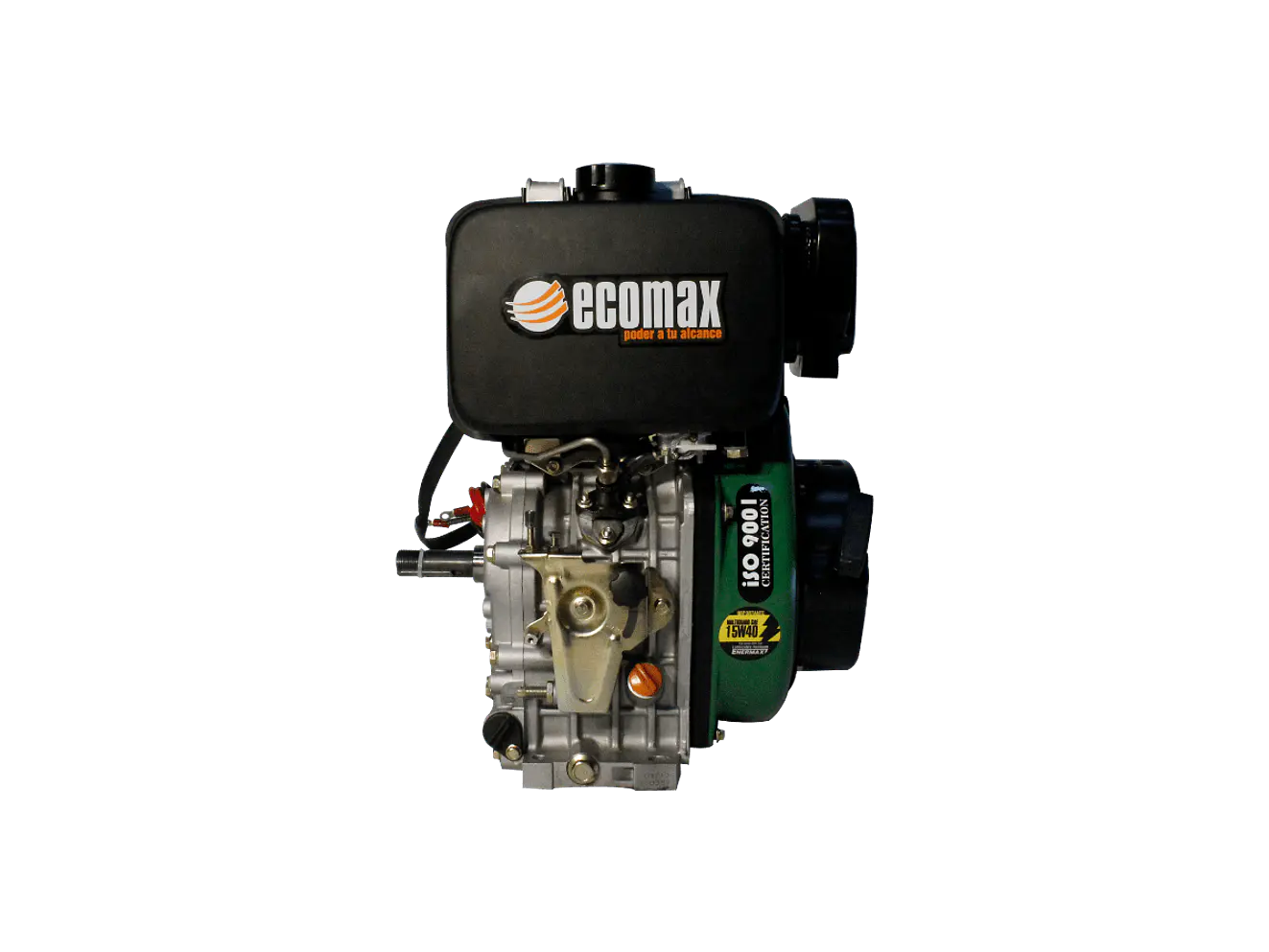 Motor Diésel Ecomax MD418E-L 10HP Arranque Eléctrico Eje Cuña-Rosca 1” - Foto 4 | aztools.co