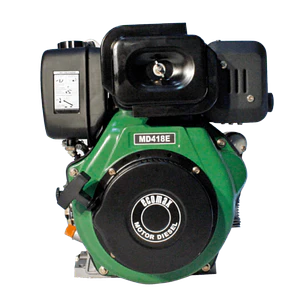 Motor Diésel Ecomax MD418E-L 10HP Arranque Eléctrico Eje Cuña-Rosca 1”