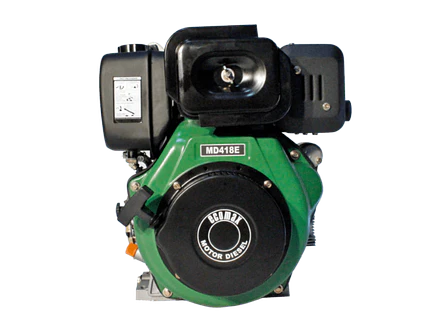 Motor Diésel Ecomax MD418E-L 10HP Arranque Eléctrico Eje Cuña-Rosca 1” - Foto 1 | aztools.co