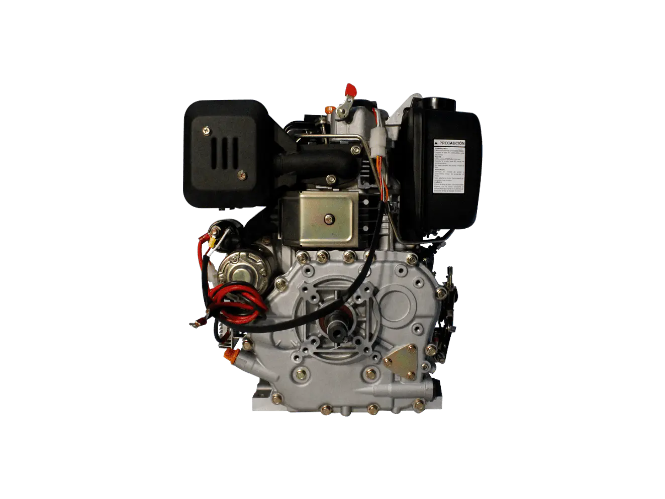 Motor Diésel Ecomax MD418E-L 10HP Arranque Eléctrico Eje Cuña-Rosca 1” - Foto 3 | aztools.co