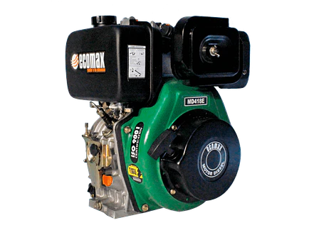 Motor Diésel Ecomax MD418E-L 10HP Arranque Eléctrico Eje Cuña-Rosca 1” - Foto 2 | aztools.co