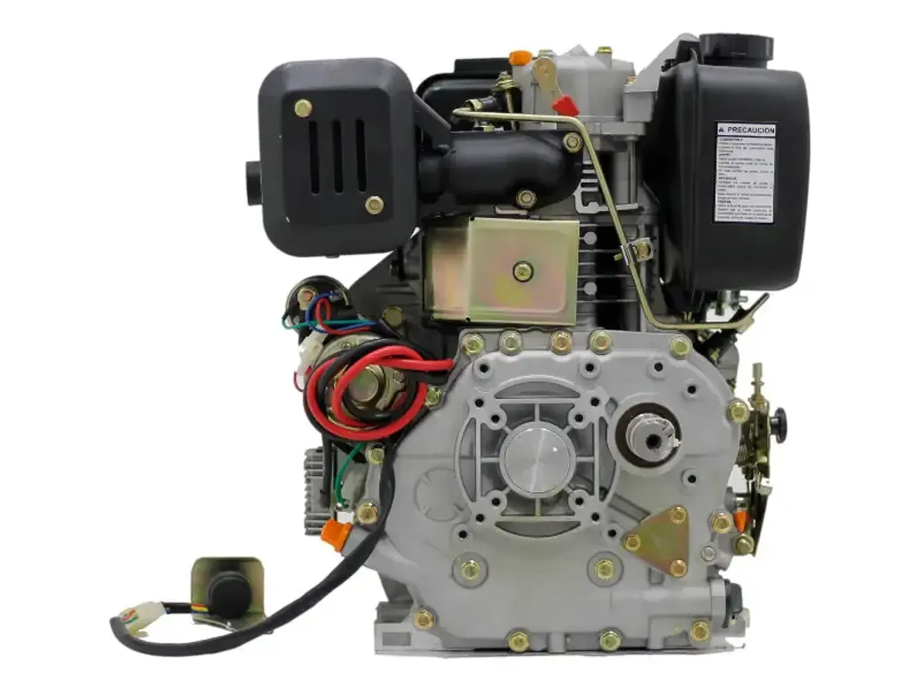 Motor Diésel Ecomax MD418SAE-L 10HP 1800RPM Reductor Arranque Eléctrico Eje 30mm - Foto 3 | aztools.co