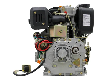 Motor Diésel Ecomax MD418SAE-L 10HP 1800RPM Reductor Arranque Eléctrico Eje 30mm - Foto 3 | aztools.co