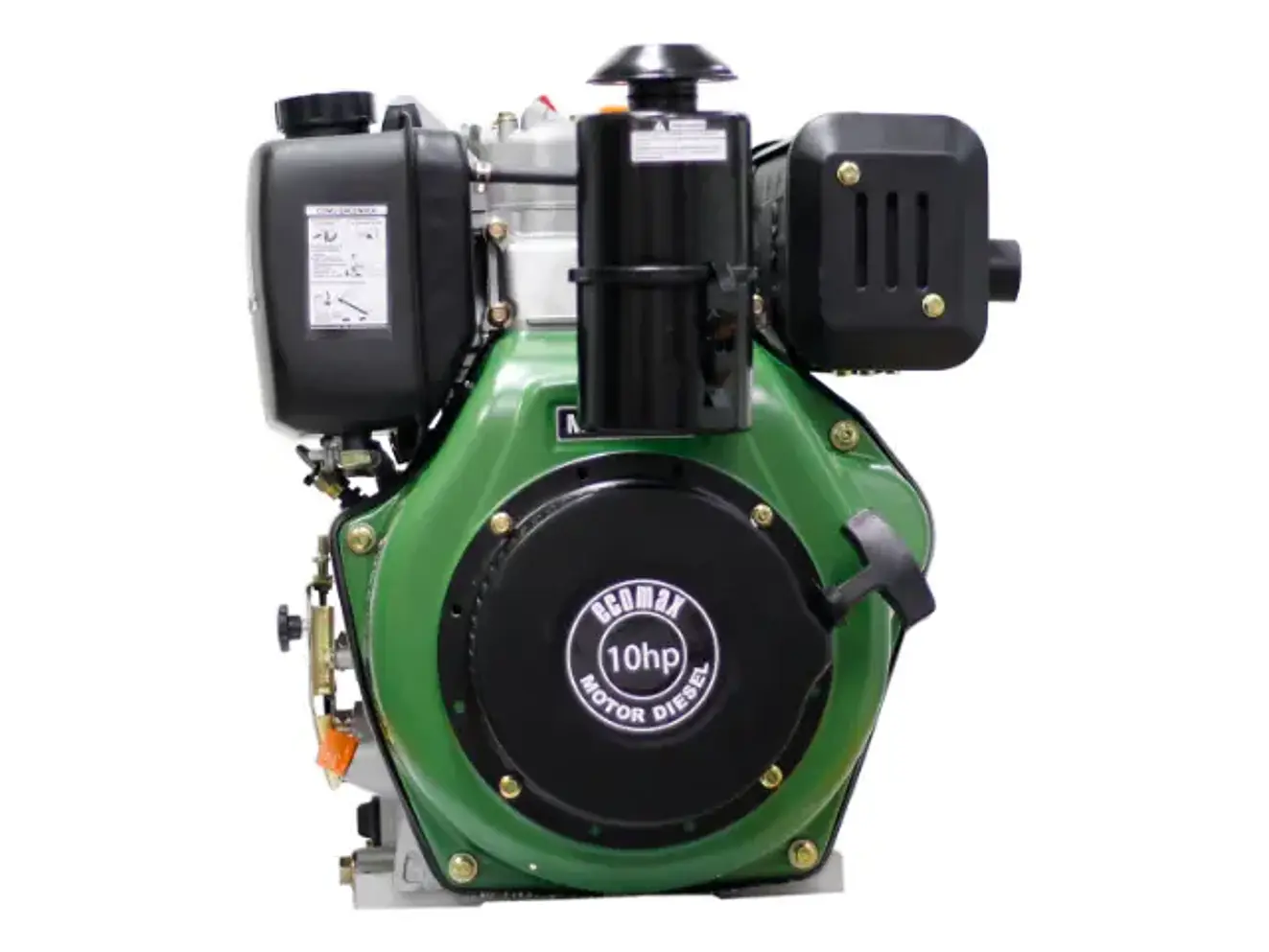 Motor Diésel Ecomax MD418SAO-L 10HP 1800RPM Reductor Filtro Baño Aceite Eje 30mm - Foto 1 | aztools.co