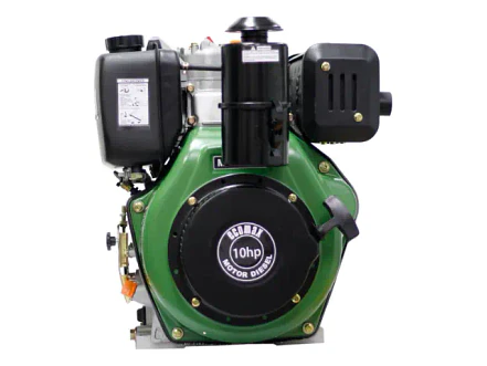 Motor Diésel Ecomax MD418SAO-L 10HP 1800RPM Reductor Filtro Baño Aceite Eje 30mm - Foto 1 | aztools.co