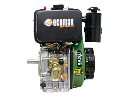 Motor Diésel Ecomax MD418SAO-L 10HP 1800RPM Reductor Filtro Baño Aceite Eje 30mm - Foto 3 | aztools.co