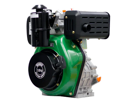 Motor Diésel Ecomax MD418SAO-L 10HP 1800RPM Reductor Filtro Baño Aceite Eje 30mm - Foto 2 | aztools.co
