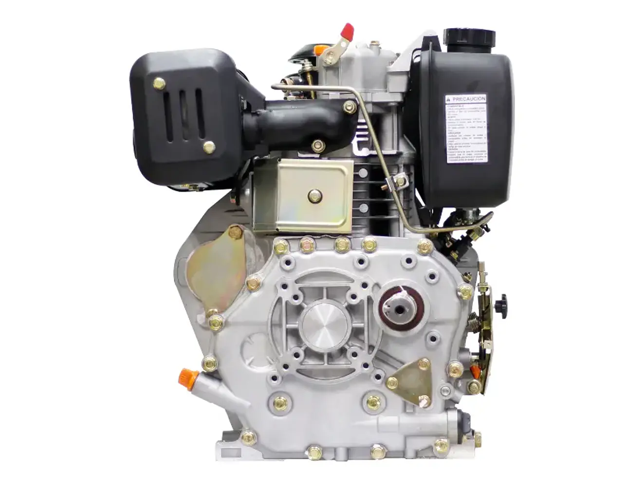 Motor Diésel Ecomax MD418SAO-L 10HP 1800RPM Reductor Filtro Baño Aceite Eje 30mm - Foto 4 | aztools.co