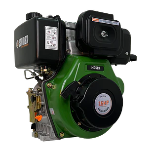 Motor Diésel Ecomax MD519P-L 15HP 3600RPM Eje Rosca 1” Filtro Doble