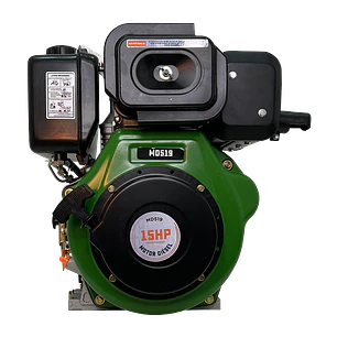 Motor Diésel Ecomax MD519P-L 15HP 3600RPM Eje Rosca 1” Filtro Doble
