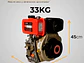 Motor Diésel Kama KM178F 6HP 3600RPM Eje Cuña 25mm Filtro Doble - Miniatura 7 | aztools.co