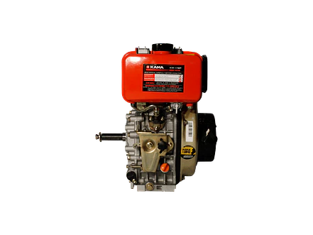 Motor Diésel Kama KM178F 6HP 3600RPM Eje Cuña 25mm Filtro Doble - Foto 2 | aztools.co