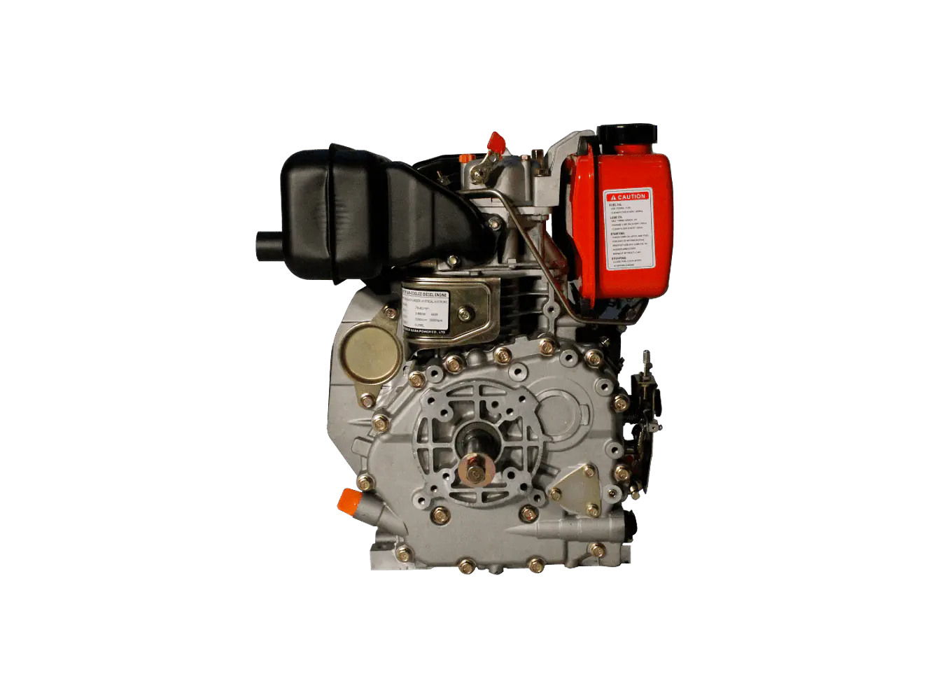 Motor Diésel Kama KM178F 6HP 3600RPM Eje Cuña 25mm Filtro Doble - Foto 4 | aztools.co