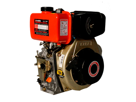 Motor Diésel Kama KM178F 6HP 3600RPM Eje Cuña 25mm Filtro Doble - Foto 3 | aztools.co