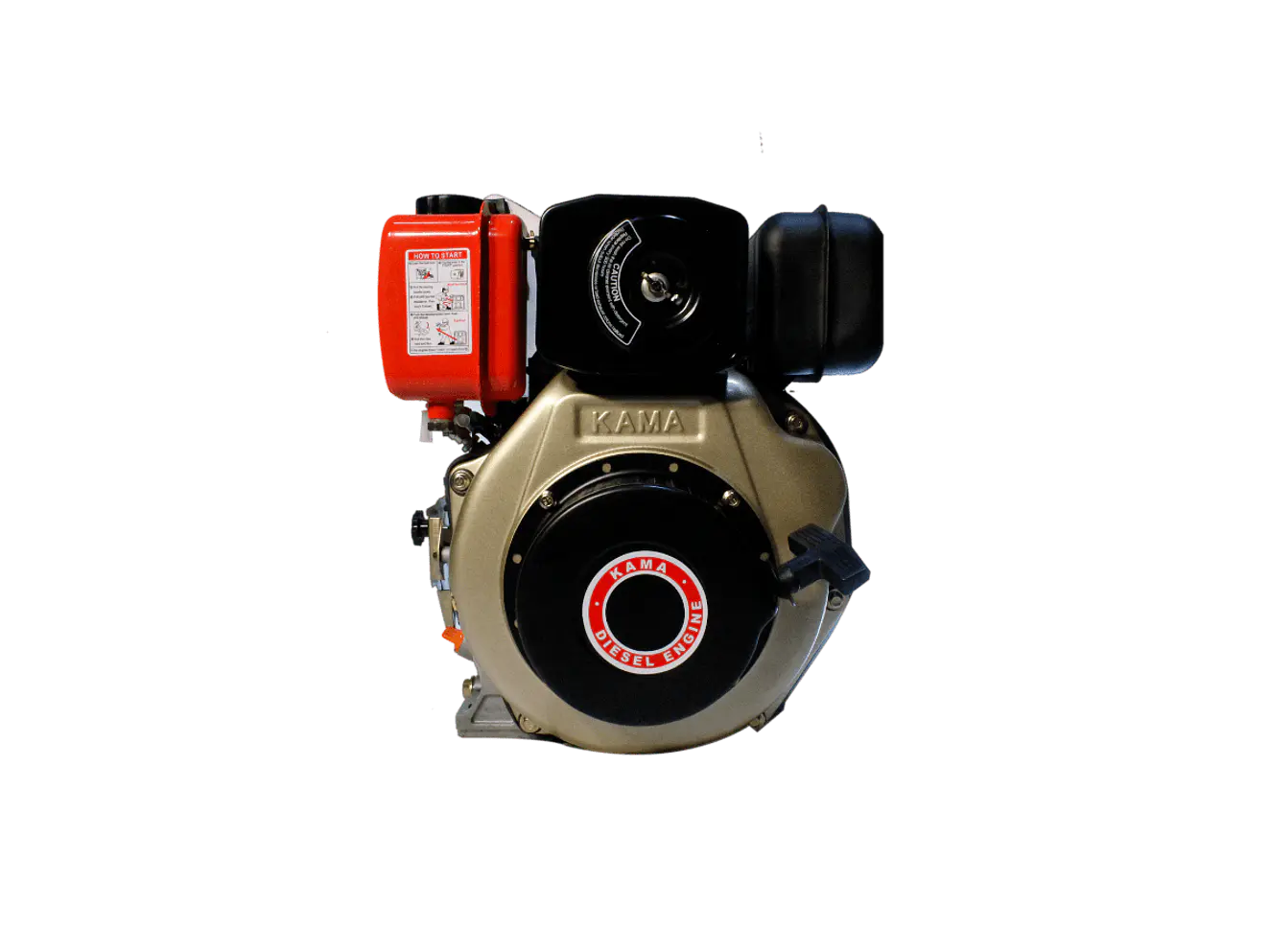 Motor Diésel Kama KM178FS 6HP 1800RPM Reductor Eje Cuña 25mm Filtro Doble - Foto 1 | aztools.co