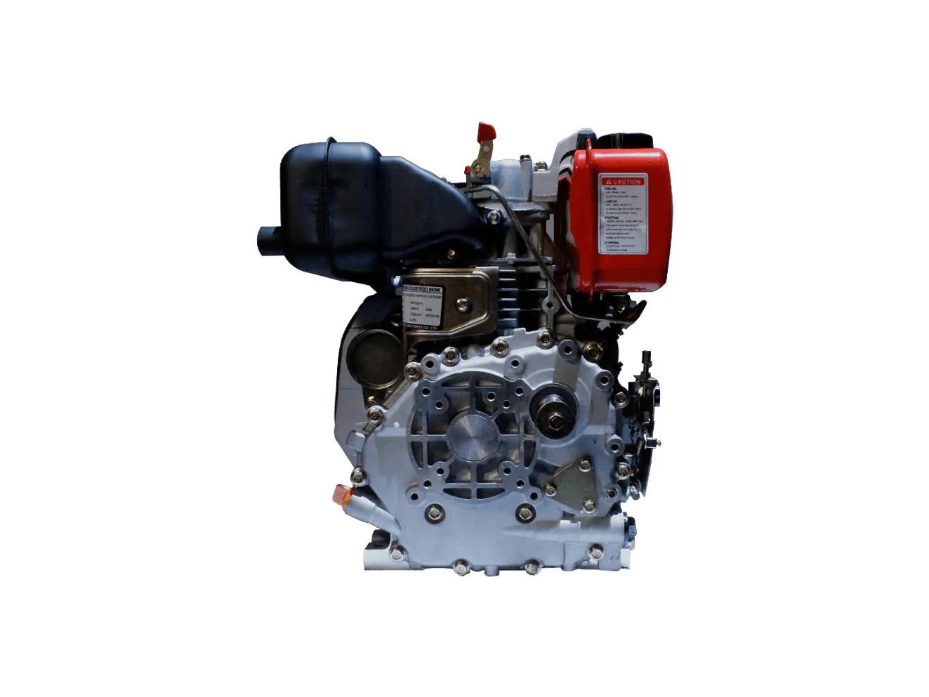 Motor Diésel Kama KM178FS 6HP 1800RPM Reductor Eje Cuña 25mm Filtro Doble - Foto 4 | aztools.co