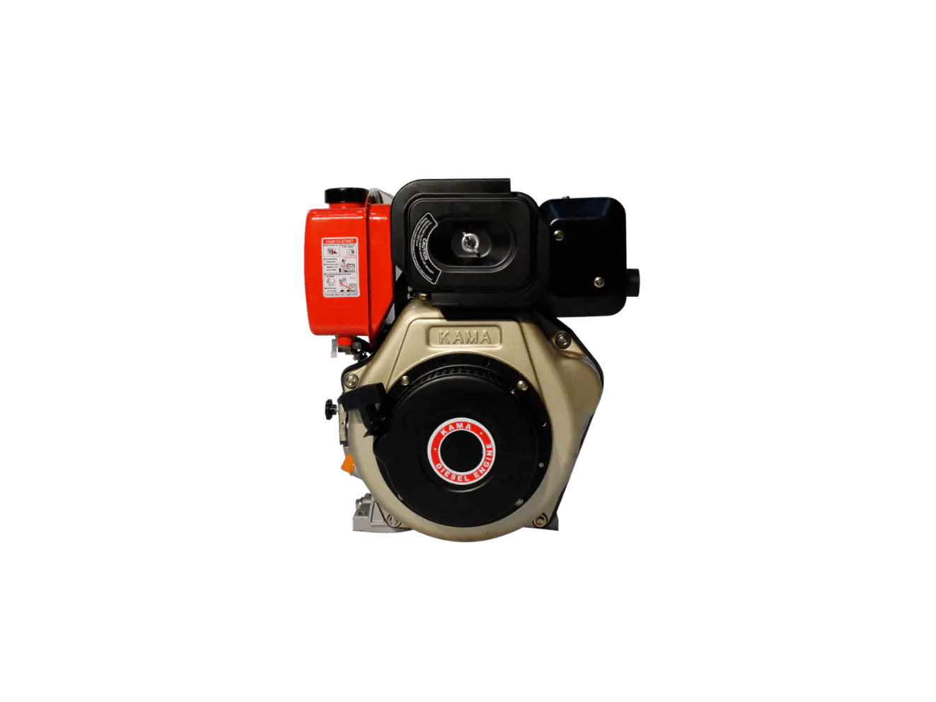 Motor Diésel Kama KM186FAPK 10HP 3600RPM Eje Cuña-Rosca 1” Filtro Doble - Foto 1 | aztools.co