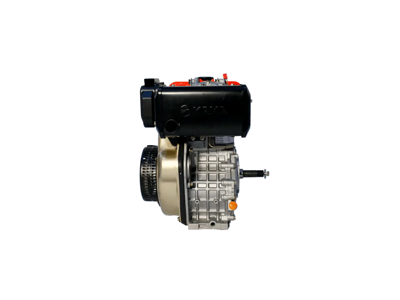 Motor Diésel Kama KM186FAPK 10HP 3600RPM Eje Cuña-Rosca 1” Filtro Doble - Foto 2 | aztools.co
