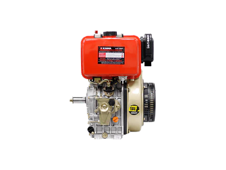 Motor Diésel Kama KM186FS 9.5HP 1800RPM Reductor Eje Cuña 30mm Filtro Doble - Foto 3 | aztools.co