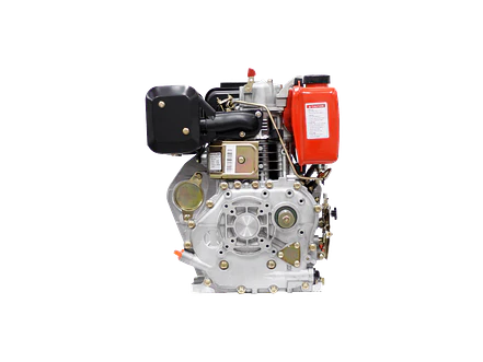 Motor Diésel Kama KM186FS 9.5HP 1800RPM Reductor Eje Cuña 30mm Filtro Doble - Foto 5 | aztools.co