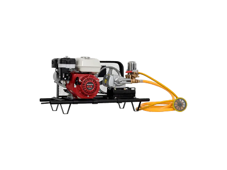 Motofumigadora Enermax 160-ES22 Motor Honda GX160 5.5HP Bomba 14LPM 500PSI - Foto 1 | aztools.co