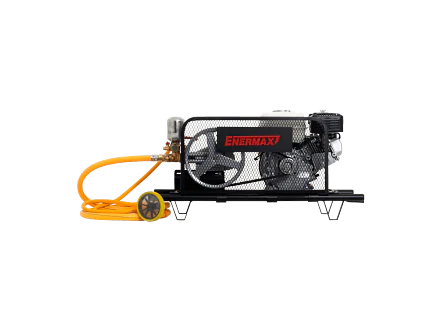 Motofumigadora Enermax 160-ES22 Motor Honda GX160 5.5HP Bomba 14LPM 500PSI - Foto 2 | aztools.co