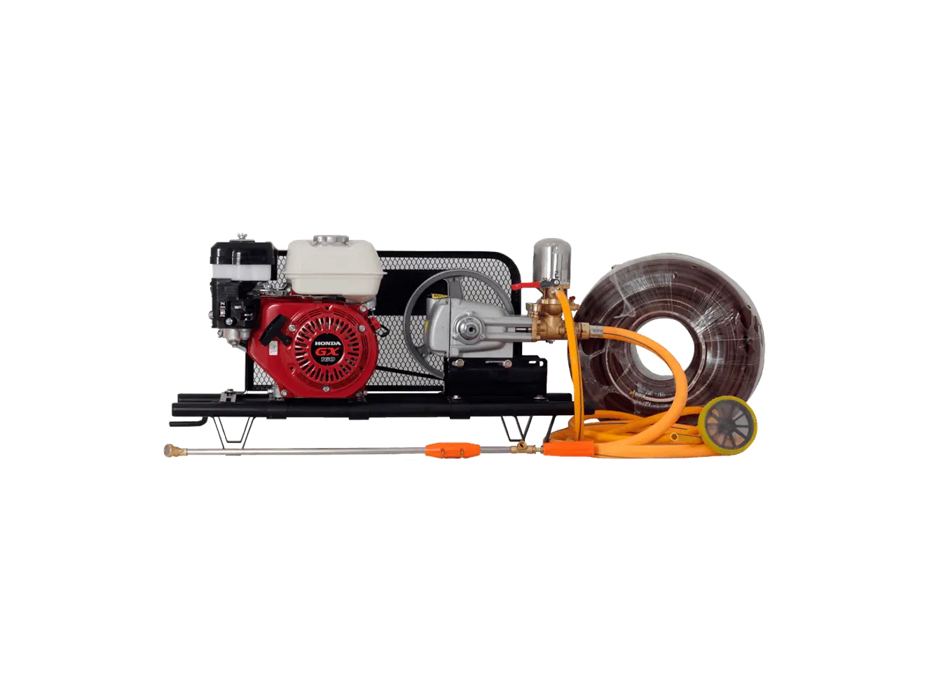 Motofumigadora Enermax 160-ES30 Motor Honda GX160 5.5HP Bomba 28LPM 500PSI - Foto 1 | aztools.co