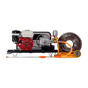 Motofumigadora Enermax 160-ES30 Motor Honda GX160 5.5HP Bomba 28LPM 500PSI