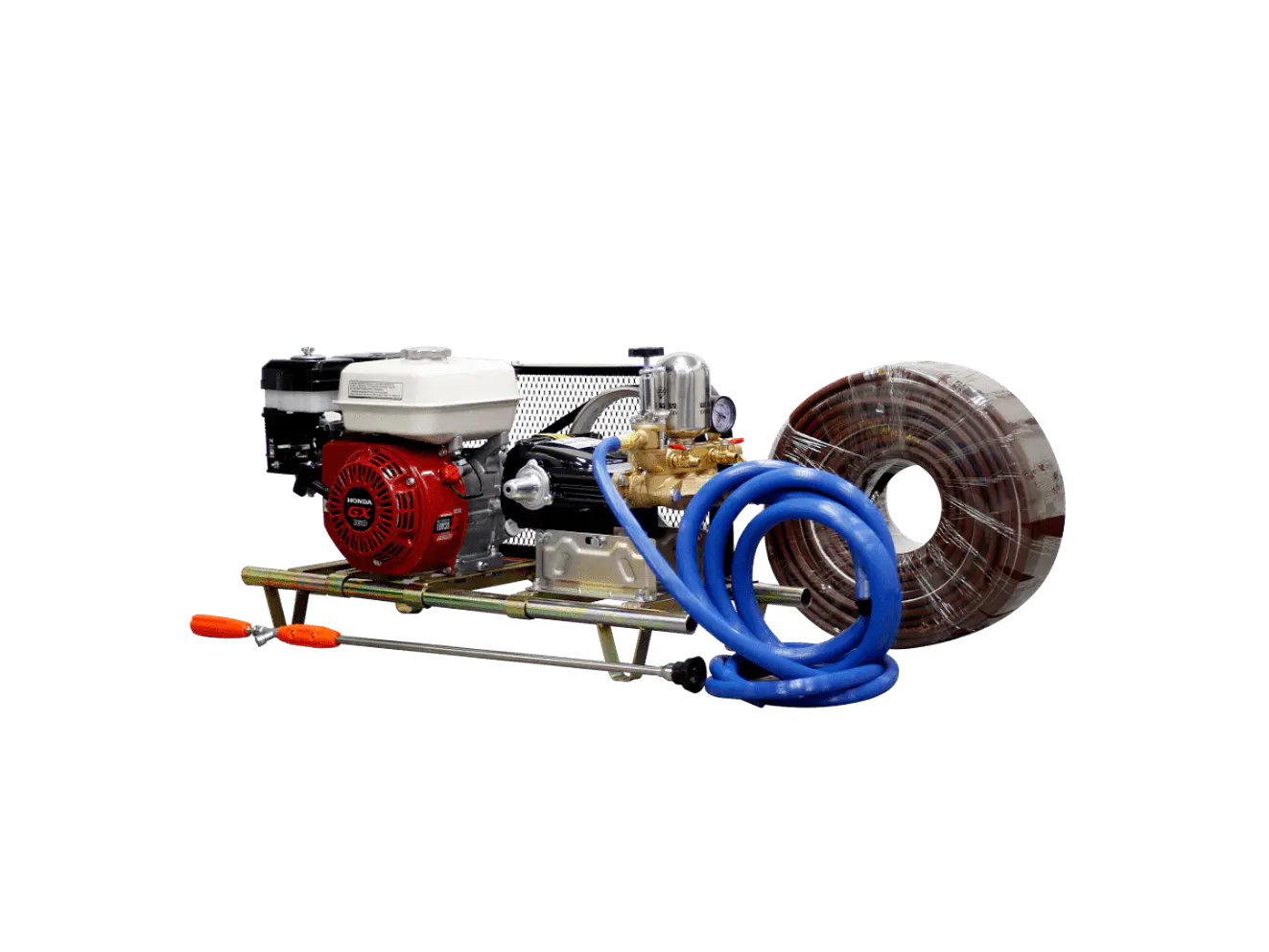 Motofumigadora Enermax 160-TCS28 Honda GX160 Émbolos Cerámicos 28LPM 500PSI - Foto 2 | aztools.co