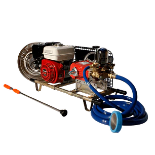Motofumigadora Enermax GX200-TS28 Honda GX200 6.5HP Émbolos Acero Endurecido 28LPM