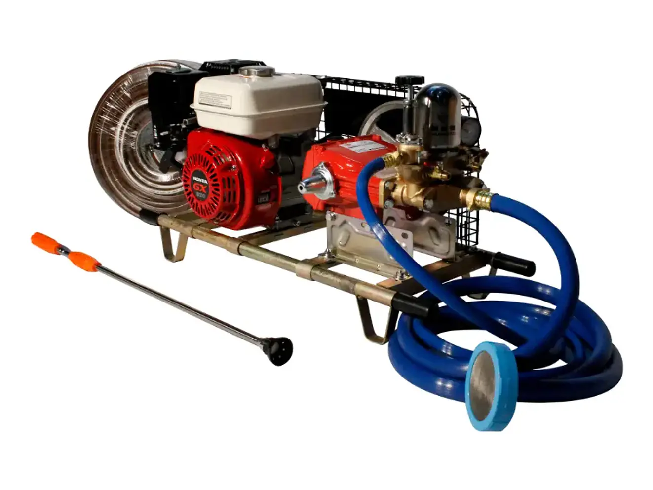 Motofumigadora Enermax GX200-TCS28 Honda GX200 6.5HP Émbolos Cerámicos 28LPM - Foto 2 | aztools.co