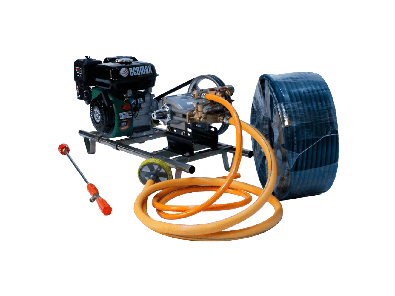 Motofumigadora Ecomax ME200-ES22A Motor 6.5HP Retorno Automático 14LPM - Foto 3 | aztools.co