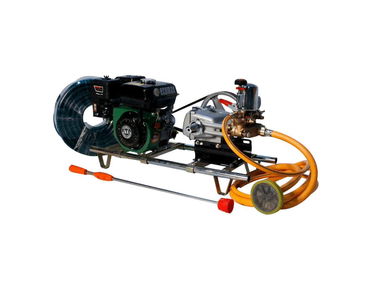 Motofumigadora Ecomax ME200-ES30 Motor 6.5HP Bomba 28LPM 500PSI - Foto 1 | aztools.co