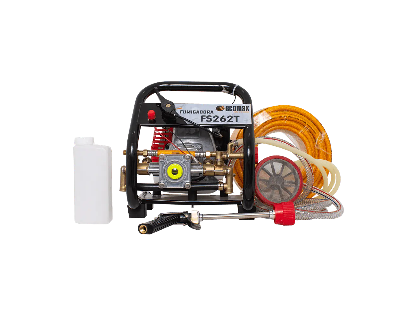 Fumigadora de Espalda Ecomax FS262T Motor 2T 26cc Presión 355PSI Caudal 8LPM - Foto 1 | aztools.co