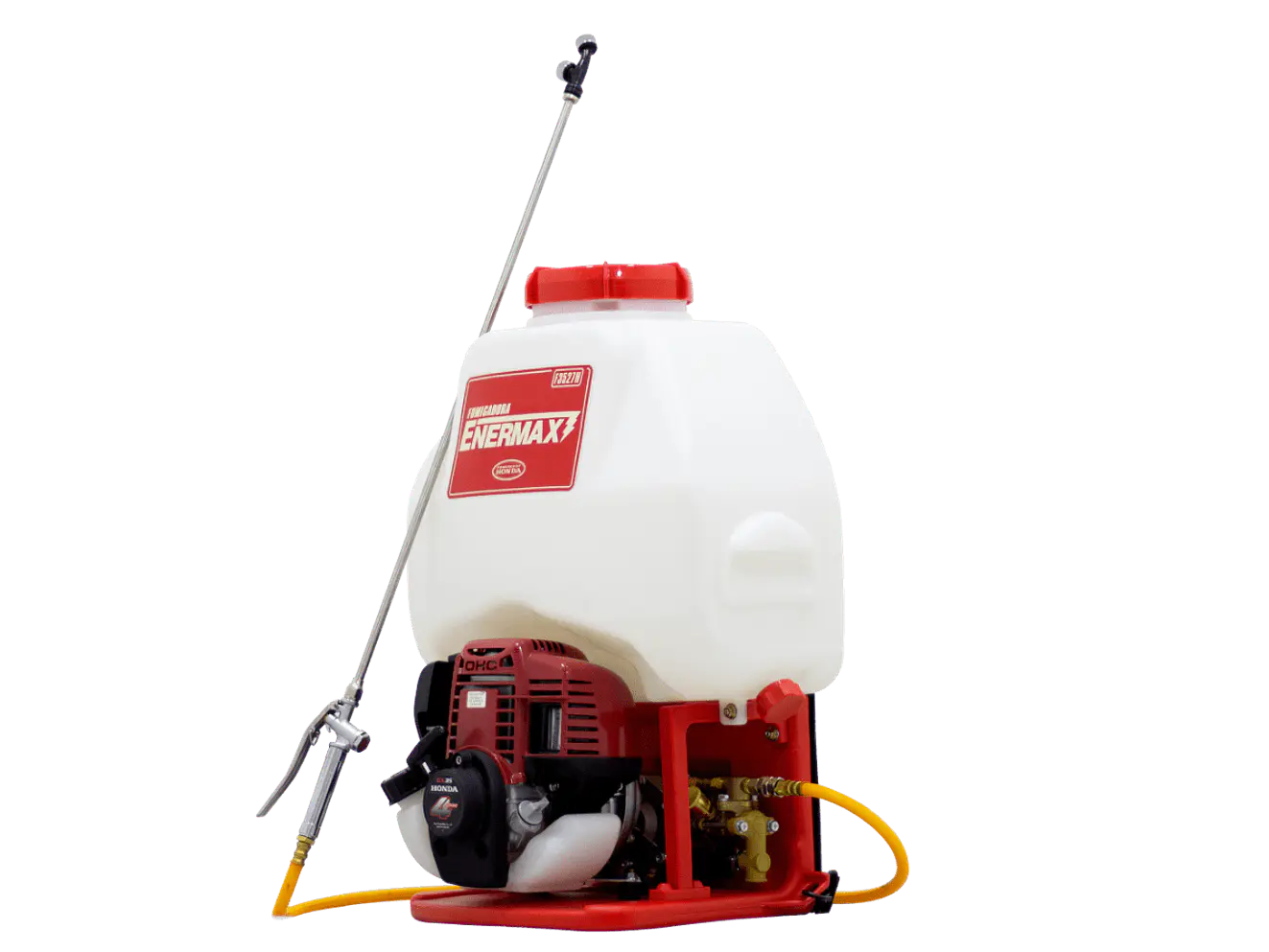 Fumigadora de Espalda Enermax F3527H Motor Honda GX35 4T 27L 500PSI - Foto 2 | aztools.co