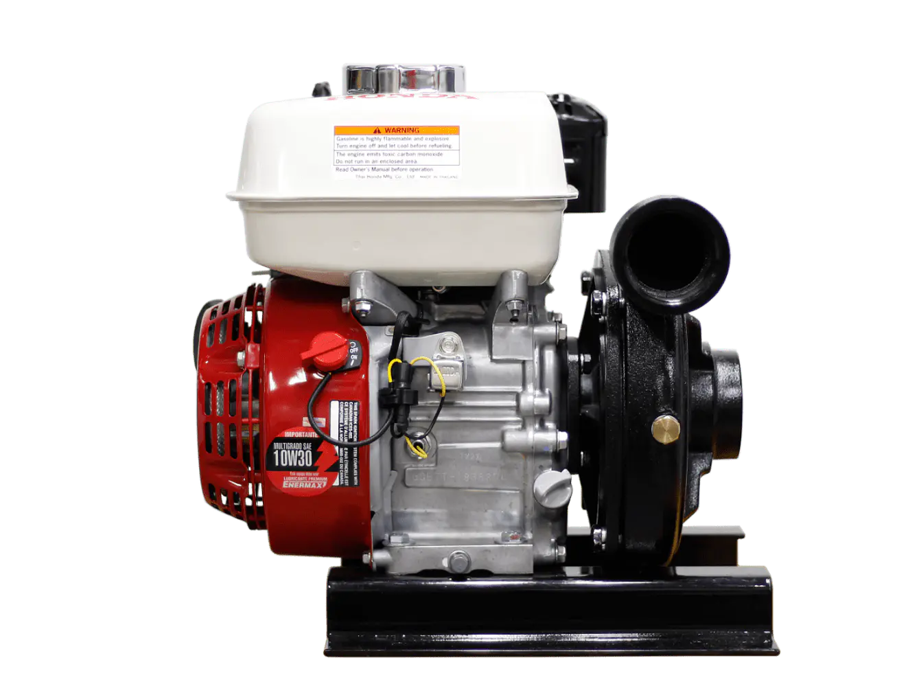 Motobomba Alta Presión Enermax GX200-2HY-R Honda GX200 6.5HP 70m 520LPM - Foto 4 | aztools.co