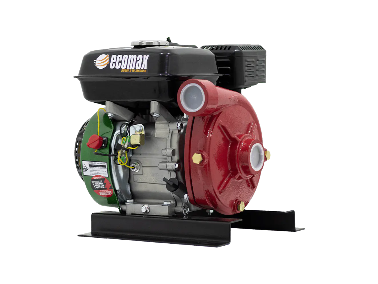 Motobomba Alta Presión Ecomax ME200-1.5HY-R Motor 6.5HP 70m 300LPM - Foto 2 | aztools.co