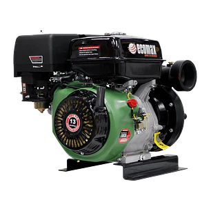Motobomba Alta Presión Ecomax ME390-3HY-R Motor 13HP 85m 900LPM 3x3