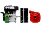 Motobomba Alta Presión Ecomax ME200-1.5HY-RD Desensamblada 6.5HP 70m 300LPM - Miniatura 2 | aztools.co