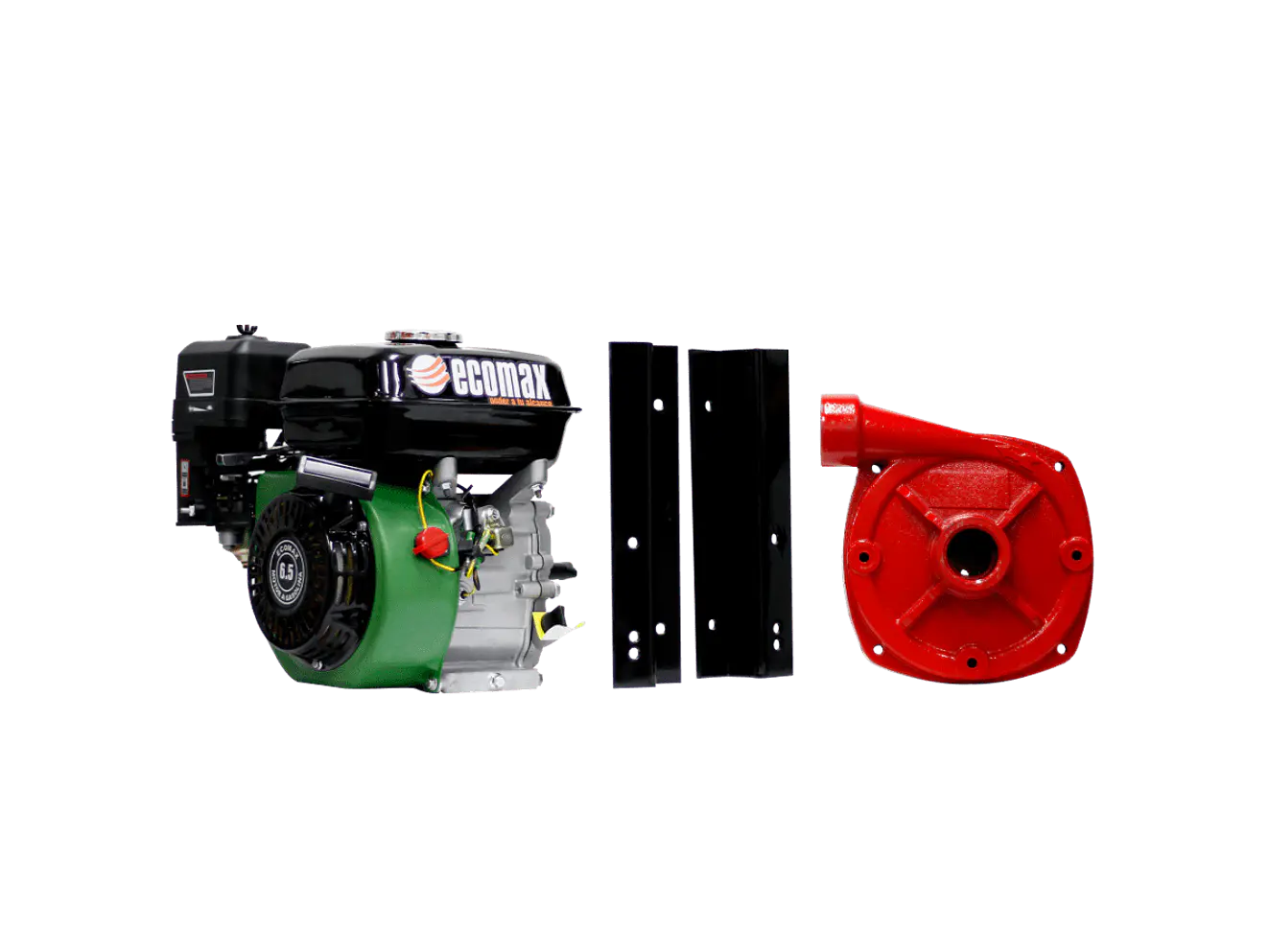 Motobomba Alta Presión Ecomax ME200-1.5HY-RD Desensamblada 6.5HP 70m 300LPM - Foto 3 | aztools.co