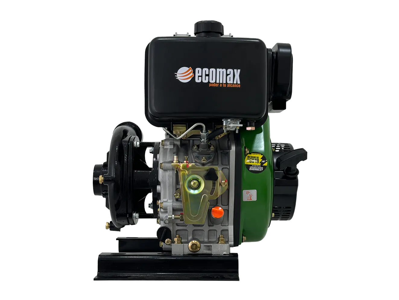 Motobomba Alta Presión Diésel Ecomax MBD20H-L Motor 10HP 70m 520LPM 2x2 - Foto 2 | aztools.co