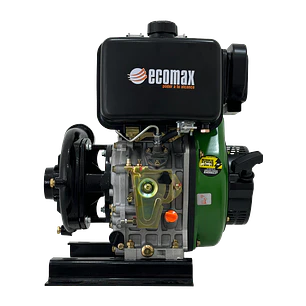 Motobomba Alta Presión Diésel Ecomax MBD20H-L Motor 10HP 70m 520LPM 2x2