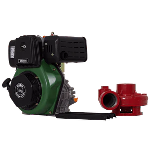 Motobomba Alta Presión Diésel Ecomax MD456-3HY-RD Desensamblada 12HP 85m 900LPM