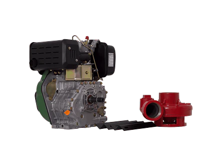 Motobomba Alta Presión Diésel Ecomax MD456-3HY-RD Desensamblada 12HP 85m 900LPM - Foto 3 | aztools.co